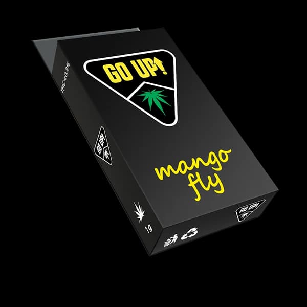 GO UP Mango mirisni cvijet konoplje u crnoj kutiji od 1 g