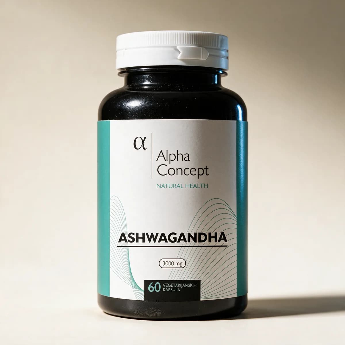 Alpha Concept Ashwagandha, adaptogeni ekstrakt korijena u kapsulama za smanjenje stresa