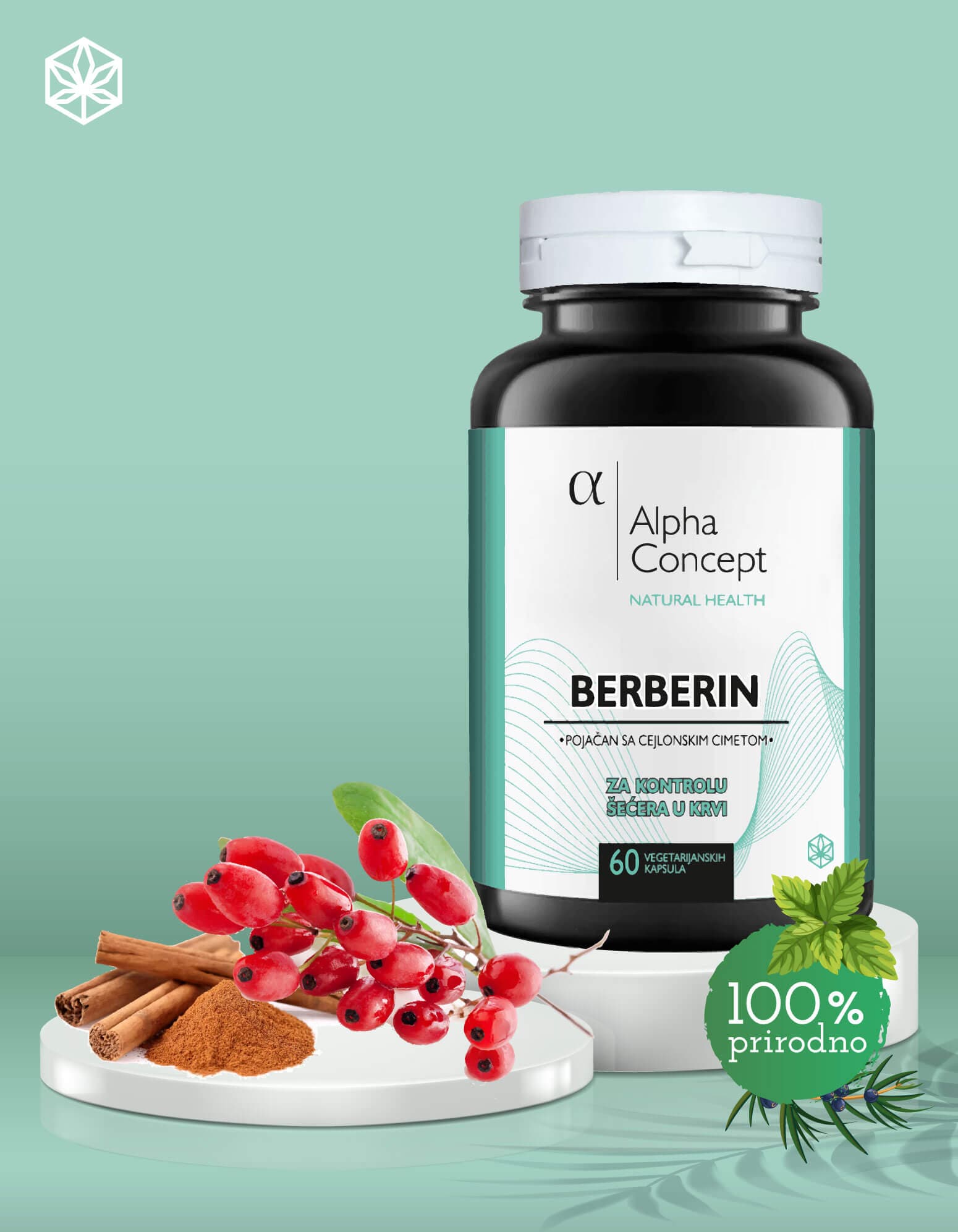 Berberin sa cejlonskim cimetom