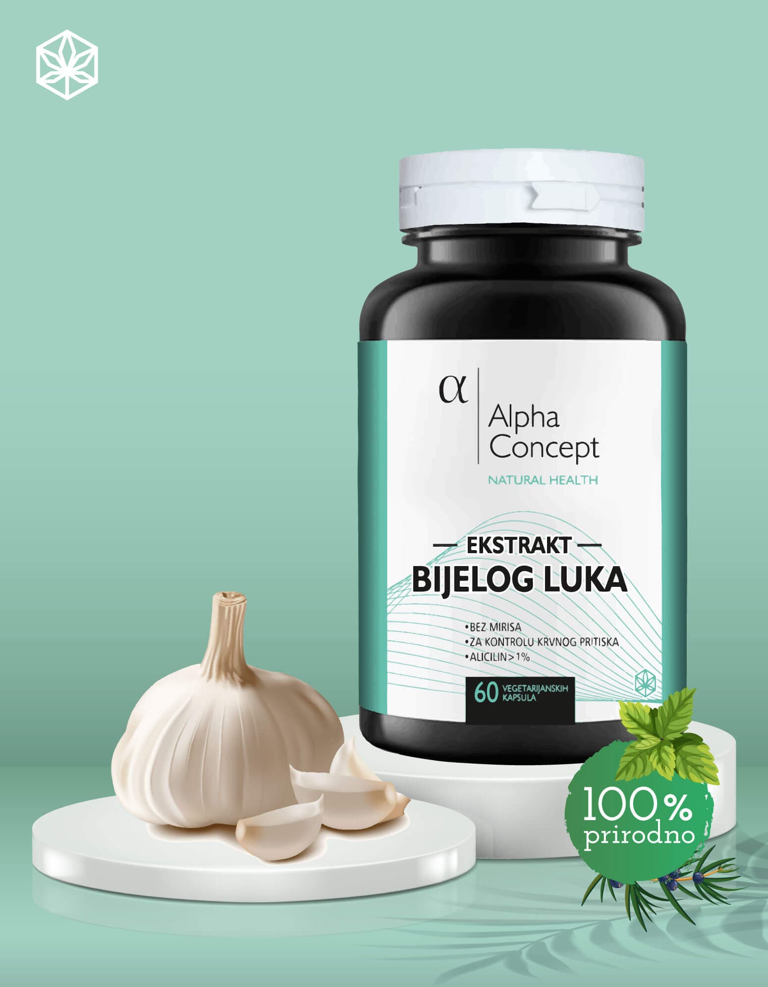 Ekstrakt bijelog luka – bez mirisa