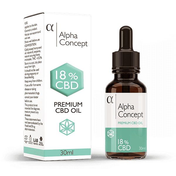 Premium CBD Ulje 18% — 30ml