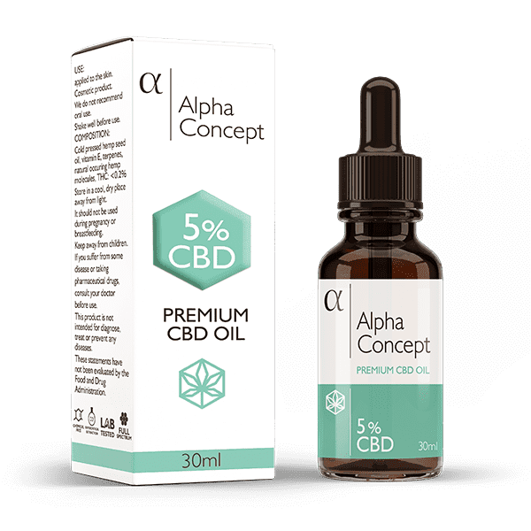 Premium CBD Ulje 5% — 30ml